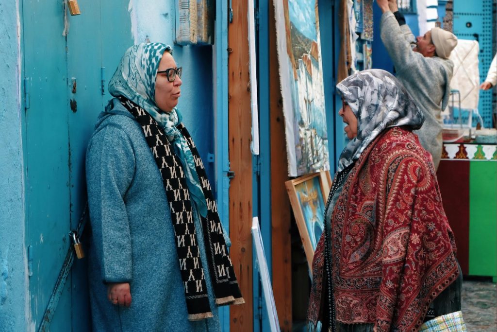 mujeres marruecos vestimenta tradicional